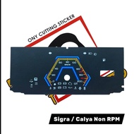 Papan Speedometer Variasi Mobil Sigra / Calya type D+ / Non RPM