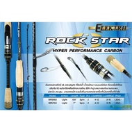 !!ด่วน!! คันสปิน 2 ท่อน UL คัน Elektra Rocstra คันกราไฟท์ เวท 4-12 Lure: 3-15 g. ด้ามก๊อก พุดเดิ้ล