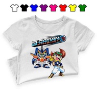 B-Daman B Daman Yamato Delgado Cobalt Blade Tshirt Full Cotton Baju Kemeja Cloth Boy Girl Fashion