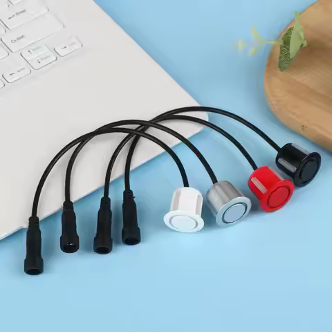 Car Parking Sensor 18.8mm Reversing-Radar Probe Upgrade Cable Car Reverse Parking Waterproof Sensor 