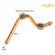 Unnicoco Air Compressor Tube 200mm G1/8 Thread Aluminum Exhaust Tube Air Pump Accessories