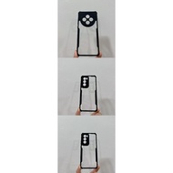 OPPO RENO 12F 5G/RENO 12 5G/RENO 12 PRO 5G Transparent Acrylic Bumper Hard Casing