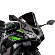 สำหรับ Kawasaki ZX6R ZX-6R 6R ZX 2024 2025กระจกรถจักรยานยนต์ตัวเบี่ยงที่ป้องกันกระจกรถยนต์กันลม
