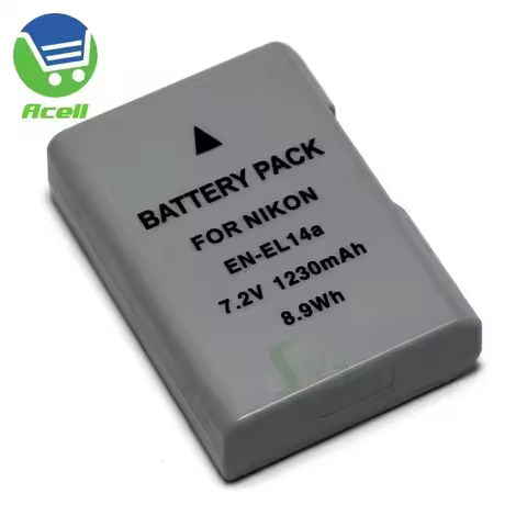 EN-EL14a Replace Battery for Nikon Df D5600 D5500 D5300 D5200 D5100 D3500 D3400 D3300 D3200 D3100 Ca
