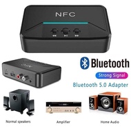 BT200 NFC Bluetooth Receiver 3.5mm AUX RCA Jack A2DP Hifi Wireless For No-bluetooth Amplifier 5.0 Bl