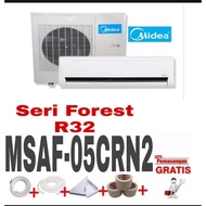 AC MIDEA 1/2PK MSAF-05CRN1 LOW WATT + PASANG SAMPE DINGIN - JABODETABEK