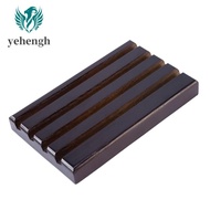 Challenge Coin Display Stand Rack Coin Holder 4-Row Torched Wood Challenge Coin Display Holder Stand