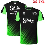 2026 New F1 Unisex Short Sleeve T-Shirt + F1 Stake Sauber Team Jersey