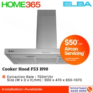 Elba Cooker Hood F53 H90