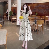 BG Lomon BEIGE PORK DOWN DRESS