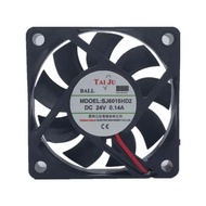 New SJ6015HD2 24V 0.14a 6015 6cm silent industrial cabinet power supply chassis fan