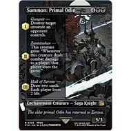 MTG Magic The Gathering Final Fantasy Variants: Summon: Primal Odin (0365 - Borderless) R 0365 FIN
