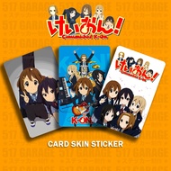 K-ON ANIME - T*G STICKER - ATM  CARD STICKER - BANK CARD STICKER - ACCESS CARD STICKER