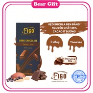 [Genuine] Dark Chocolate 85% Cacao FIGO 50G| Pure dark chocolate 85% Cocoa Diet, Weight loss, Diabet