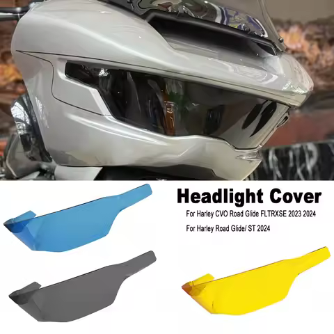 for Harley CVO Road Glide FLTRXSE & ST 2024 - NEW Headlight Cover & Protector Motorcycle Fairing Acc