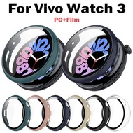 VivoWatch3 VivoWatch2 Full Cover Luxury PC Hard +Tempered Glass Film Smart Watch Case For Vivo Watch 3 2 Shockproof Shell Frame Bumper Screen Protector
