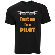 2024 waffle gift for friends  DJI 'Trust me I'm a Pilot' T-Shirt, DJI Drone, MINI, MINI 2, Unofficial LOOK NEW XS-3XL 