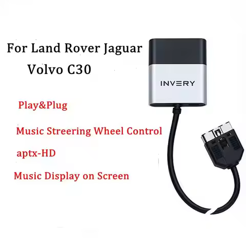 Airdual Bluetooth Music Streering Wheel Control Adapter for For Jaguar Land Rover Volvo