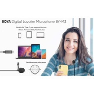 BOYA BY-M3 Digital Lavalier Microphone