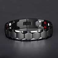 1 powerful magnetic titanium steel Mens bracelet that dominates fashion 4-in-1 bracelet preferred gi