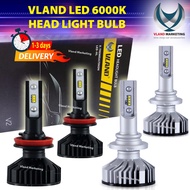 VLAND 2PCs H1 H4 H7 H8 H11 HB3 9006 LED Headlight head lamp Bulb 6000K Super Bright