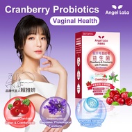 Taiwan No.1 Angel LaLa Cranberry Chasteberry Probiotics Lactobacillus/Women Wellness/Vaginal Health