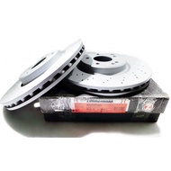 Brake disc front Mercedes C class/CLK coupe/SLK OEM (1 Pair)
