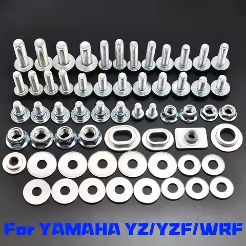 Motorcycles Fairing Fender Screw Bolt Kit Set For YAMAHA YZ 85 125 250 450 YZ250F YZ450F 250FX 450FX