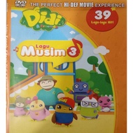DVD Lagu Kanak-Kanak Didi & Friends 39 Lagu Musim 3 - Cartoon Anime Education