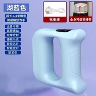 [Ready Stock] Fascia Gun Double Ring Fitness Massager Rechargeable Fat Fascia Ring Mini Vibrating Yo