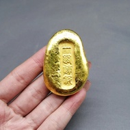 งานหัตถกรรมโบราณแท่งทองคำโบราณของขวัญที่ระลึกเหรียญสะสมแท่งทองคำ