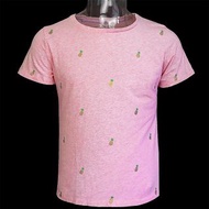 美國Arnold Palmer雨傘牌粉色鳳梨印花短袖T恤