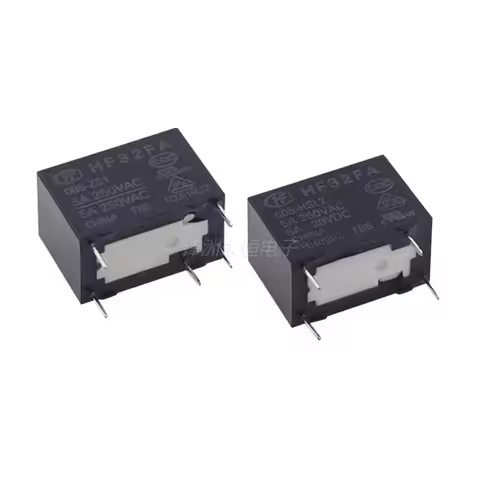 5PCS/LOT Relay HF32FA-G/003 005 012 024-HSL1 HSL2 ZS1 ZS2 3A 5A 10A 4PIN