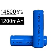 Rechargeable Li-Ion 18650/14500 Lithium Battery Lithium Li-Ion Charge Battery Blue