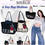 ✅ของแท้💯🆕👜MERGE A DAY BAG M/L/S🤎7 Color🖤 Merge กระเป๋า official ส่งต่อ กระเป๋า Tote