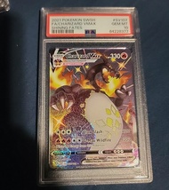 LS Thẻ POKEMON SWORD & SHIELD SHINING FATES SV107/sv122 FULL ART/CHARIZARD VMAX PSA 10 d37 10