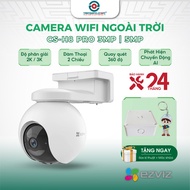 EZVIZ H8 Pro Outdoor Wifi Camera Super Sharp, Night Color, 360 degree rotation - TRANGIATELECOM