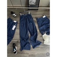 Blue straight-leg jeans 5523