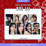 [PHOTO SLIDE TO CHOOSE VARIATION] CHINESE ACTOR BAI LU SELCA FANMADE