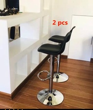 2 Pcs  Bar Stool Chair  Air Lift Adjustable High Chair Bar Bar chairs bar stool high chair