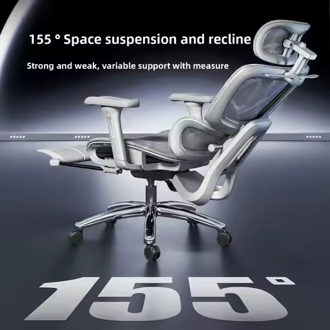 Durable Ergonomic chair, computer chair, office chair, reclining dual-purpose office rotating chair,