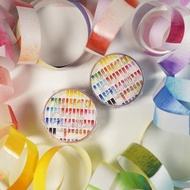 【我的108色漸變調色盤】水彩 插畫 和紙膠帶 帶離型紙 手帳裝飾