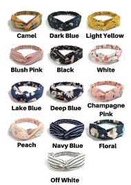 HW0101 Bando Bandana Kain Motif Ala Korea