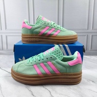 Adidas Gazelle Bold Pulse Mint Green Pink