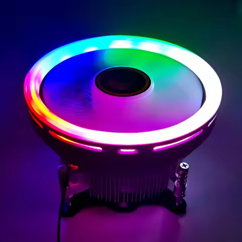 115X CPU Cooler RGB 120mm i3 i5 i7 CPU Heat Sink for Intel LGA 1156 1150 1151 1155 3 Pin CPU Cooling