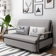 Sofa Bed Murah Fabric Foldable Nordic Sofa Bed 3 Seater 2 Seater Sofa Katil Lipat Under Bed Storage