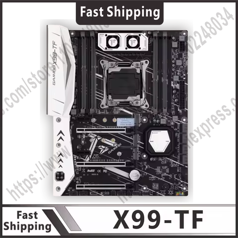 X99-TF motherboard, dual M.2 NVME slots, supports DDR3 and DDR4 LGA2011-3
