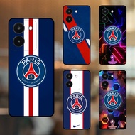 Vivo Y27S phone case with black border PSG Paris Saint Germain Football Club