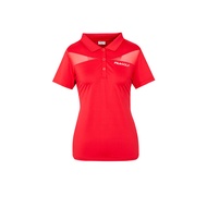 FILA GOLF 女吸濕排汗短袖POLO衫-紅色 5POY-2015-RD