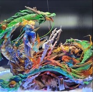 七龍珠天地對決悟空vs貝吉塔1/2復刻版可發光神龍特效對波場景款